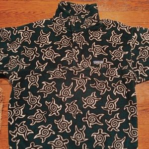Patagonia Synchilla Fleece Green Black Sea Turtle